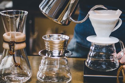 pour over coffee v60
