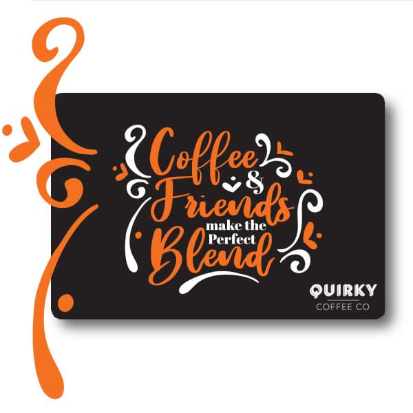 coffee friendship gift card