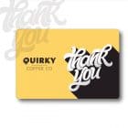 coffee gift card thank you